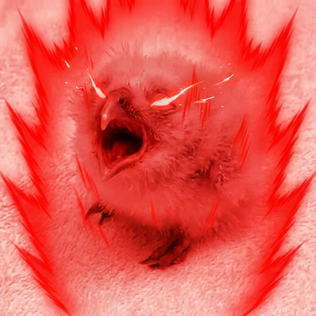 Red scream art